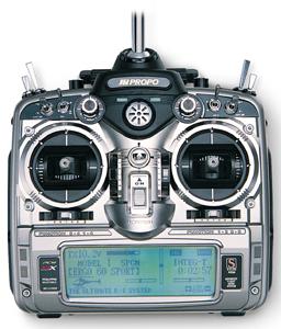 Photo, JR 10X transmitter.