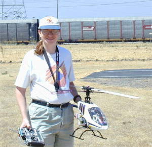 Photo of me with my helicopter at the bayside club.